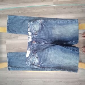 Volcom Relaxed Fit Denim Jeans - Dark Blue